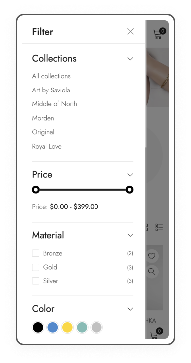 Product Filter