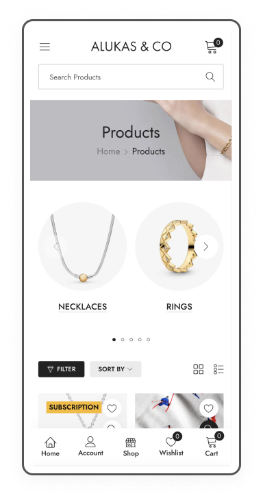 Shop Page