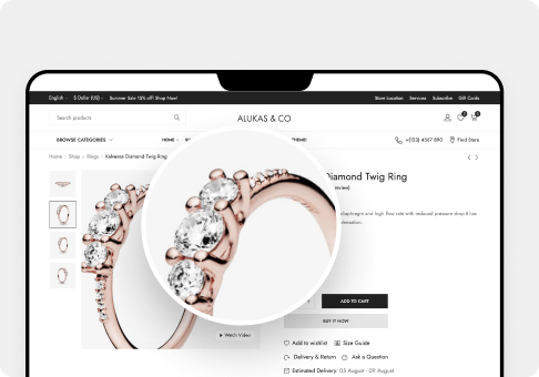 Zoom Popup for Product