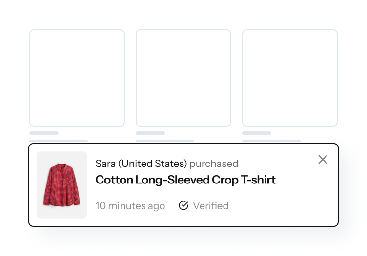 Popup Notification For Sales