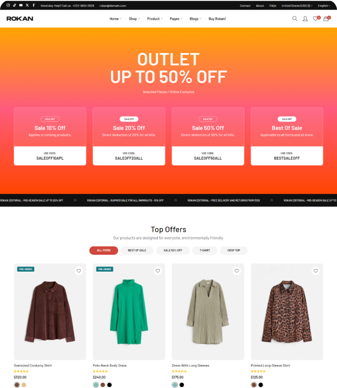 Sale Off Page